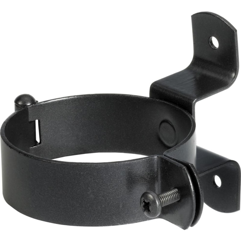 VMZINC Hængselsstift rund/til træ/sort lakeret - 80 mm