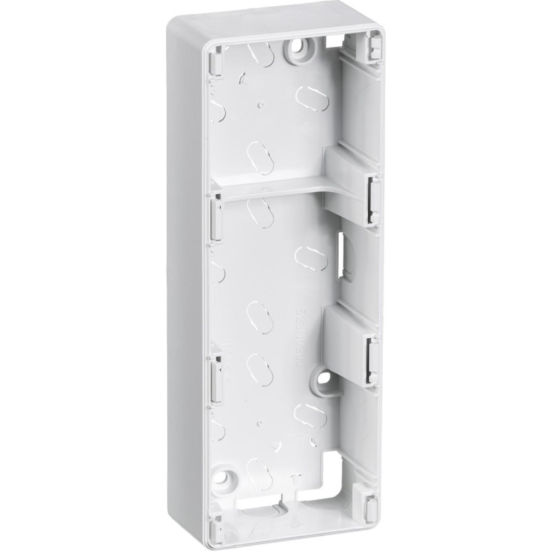 LK Opus 66 underlag kombi 3 modul 34 mm højt i hvid