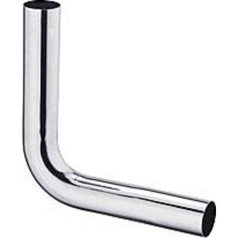 Anslutningsrör, Ø32mm, 220x250 mm, krom