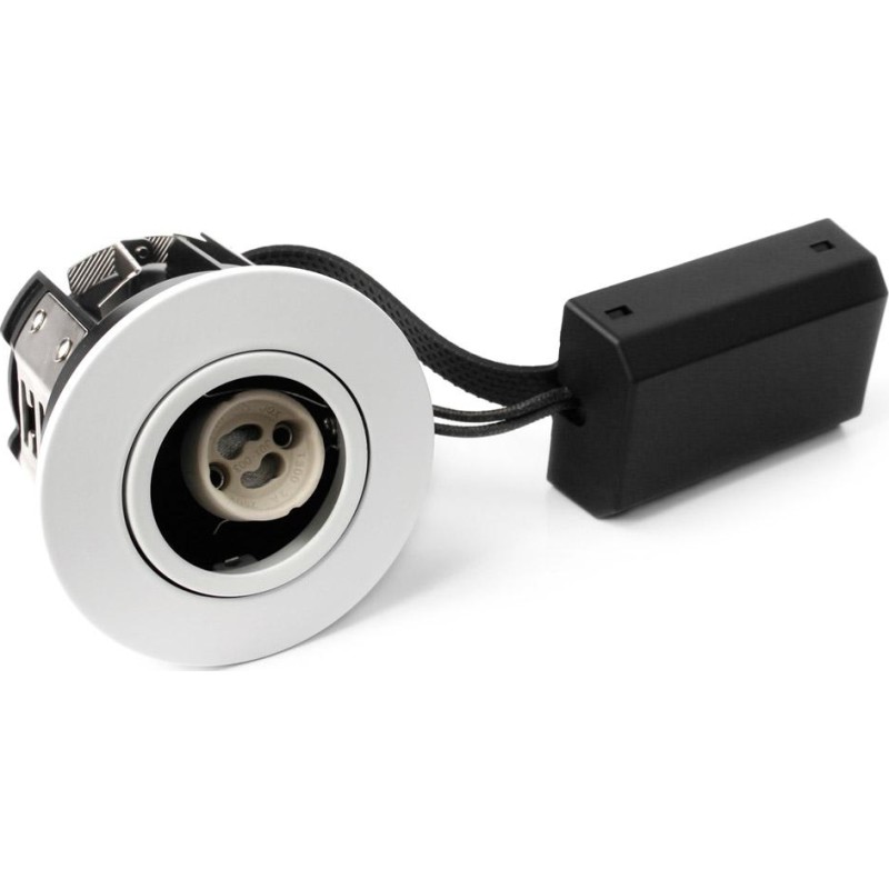 Hilux D10 Indbygningsspot 65mm 230V GU10 - Hvid