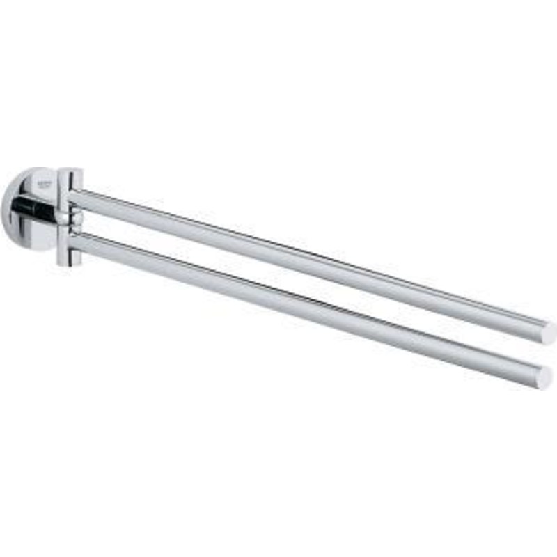 GROHE Essentials håndklædestang 449 mm svingbar dobbelt - Krom