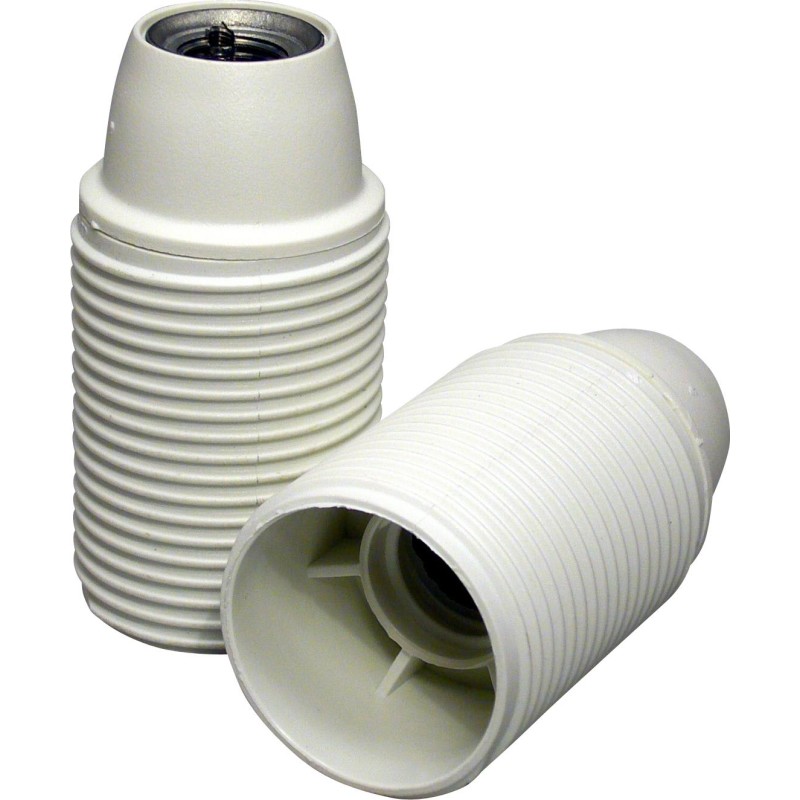 Teknisk Belysnings Industri Fatning E14 1/1 gev M10 hvid