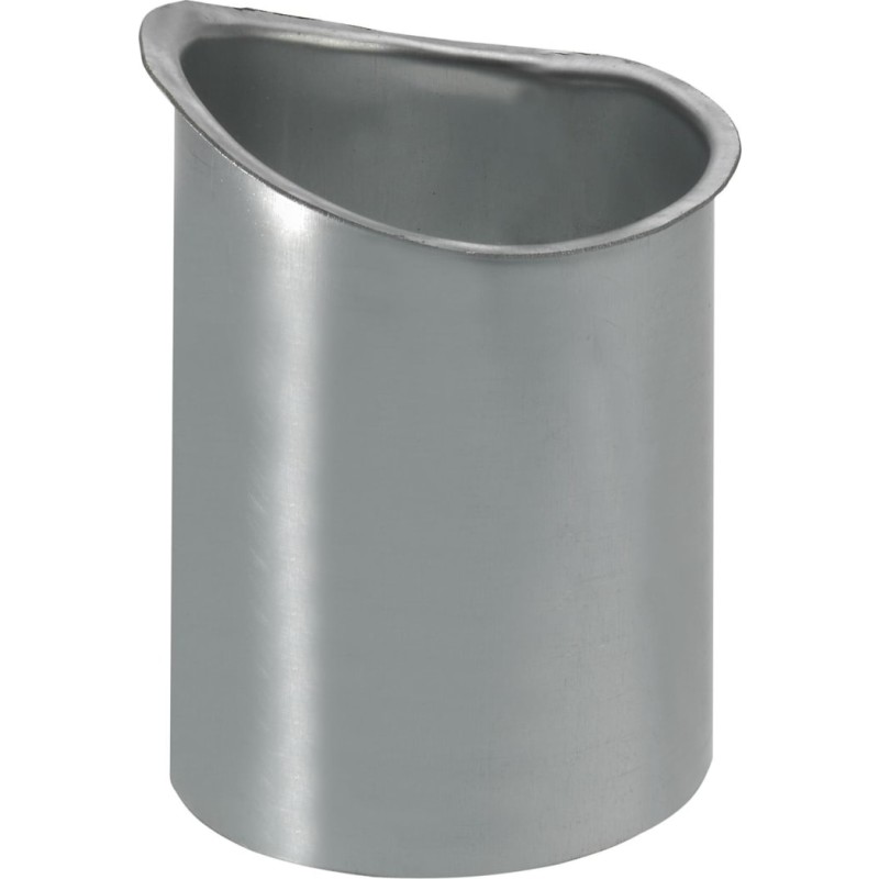 VMzinc tudstykke nr. 13, 400x87 mm, til kvartrund arkitekt tagrende