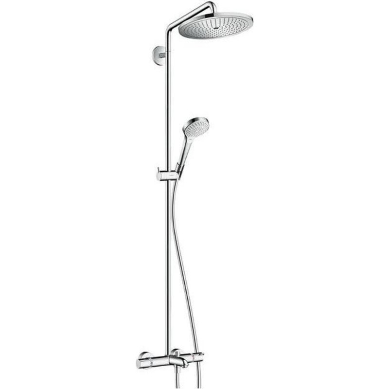 hansgrohe Croma Select S Showerpipe 280 1jet med kartermostat, krom