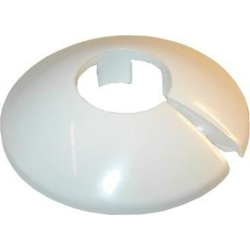 Plastroset 2-delt hvid - 12 mm