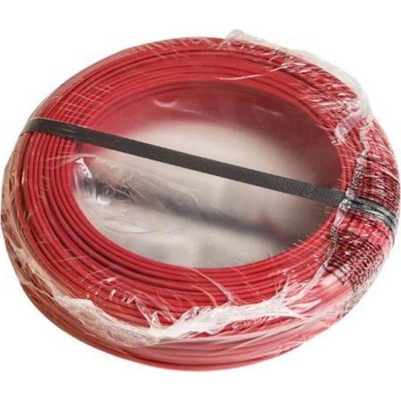 100 meter Installationsledning PVL 1×1,5 mm² i rød