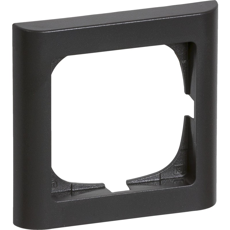 LK FUGA ramme 63 Softline 1 modul, Koksgrå, AAK500D8010