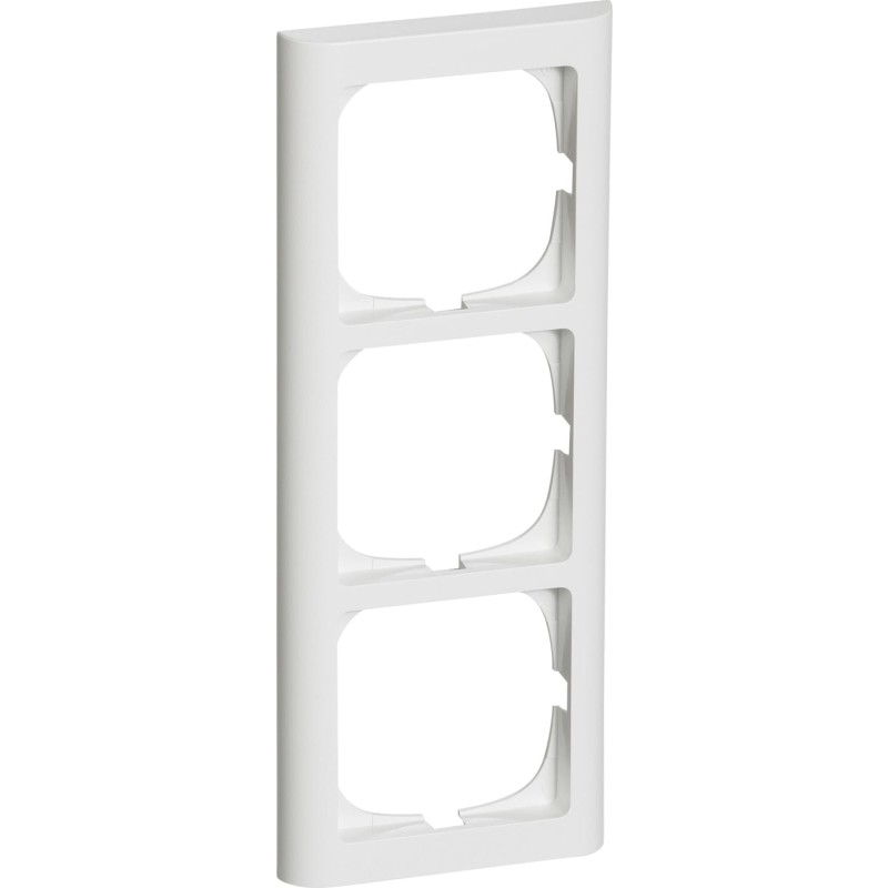 LK FUGA ramme 63 Softline 3 modul, Hvid, AAK500D6030