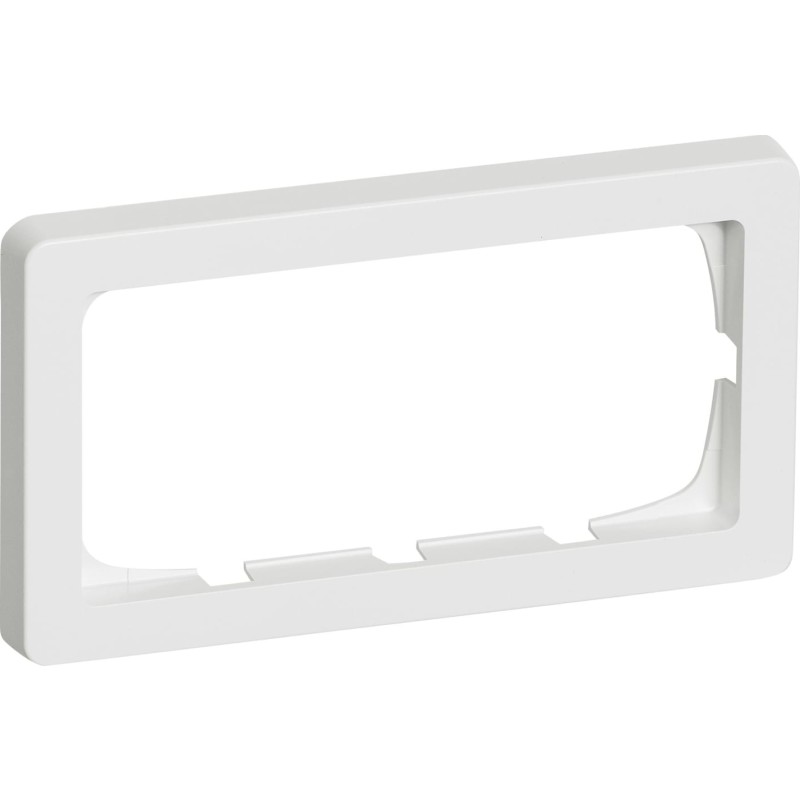 LK FUGA® Baseline Ramme 63 2 modul vandret til 2 modul indsats, hvid