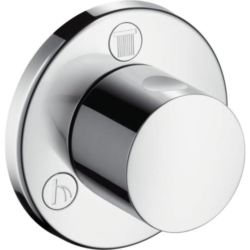 Hansgrohe Trio/Quattro avstängningsventil, krom