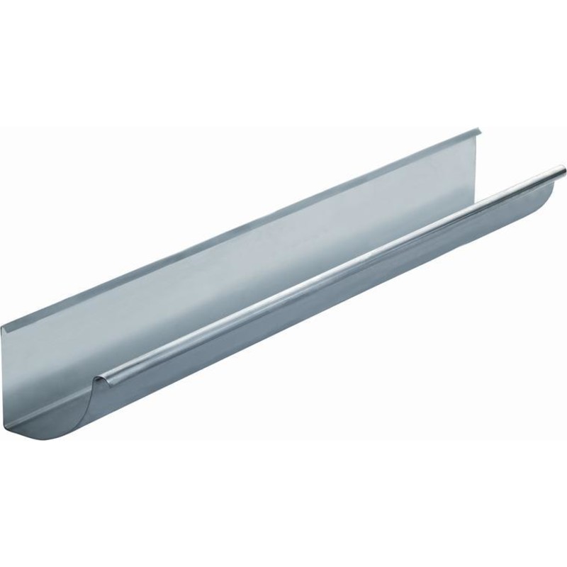 VMzinc kvartrund arkitekt tagrende nr. 12, 333 mm, 3 meter, zink