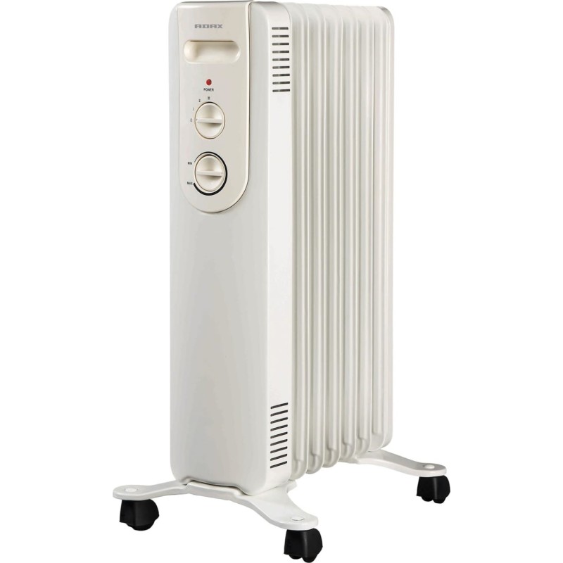 Adax Nova 15 oljefylld el-radiator, 1500W/230V, 23 m²
