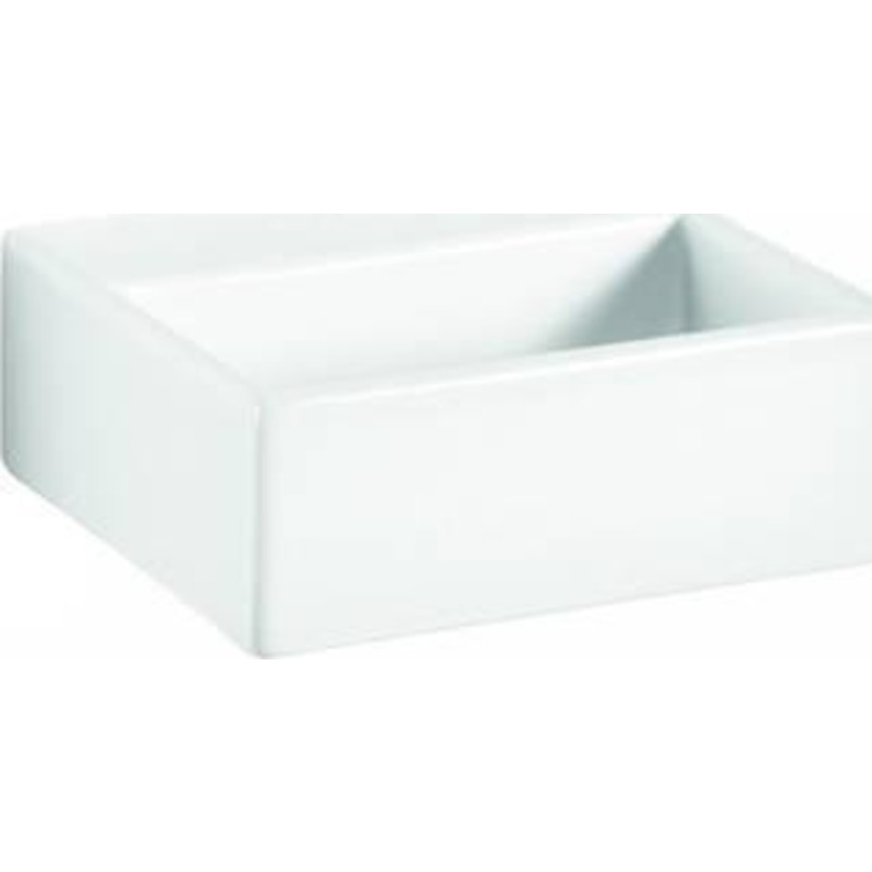 Cassøe Lineabeta Quarelo tvättställ, 33x29 cm, vit