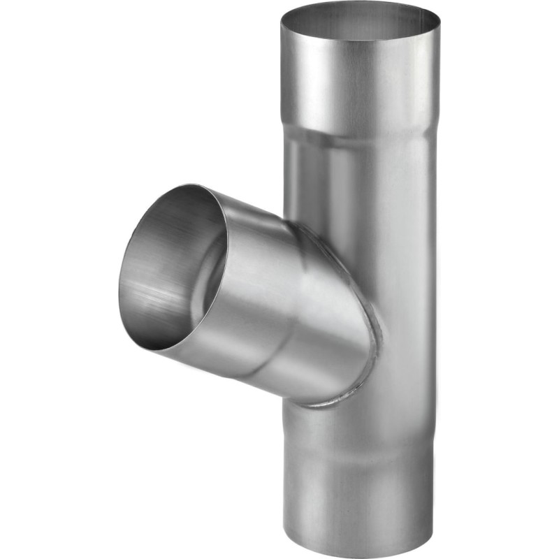 VM Zinc grenrør 87 mm. 60°, Valsblank -Tages ikke retur-