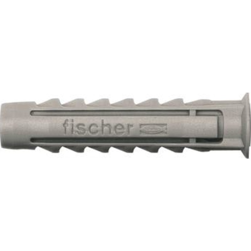 Fischer dybel SX 6x30 (Ø6 mm.) passer til skruer Ø4-5 mm, 100 stk