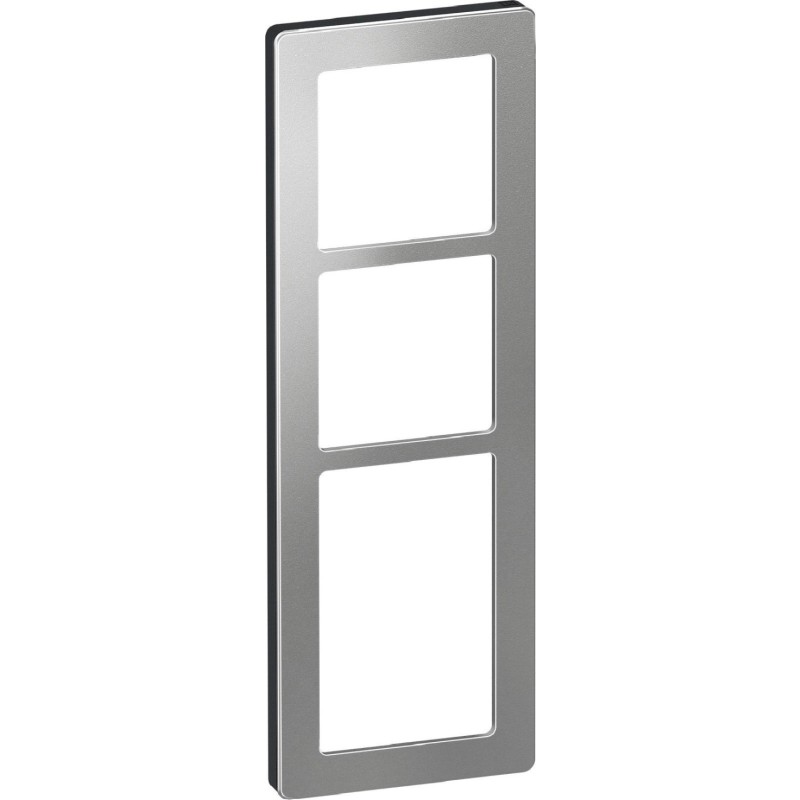 10 stk LK Fuga Pure 66 designramme, 3,5 modul, stål