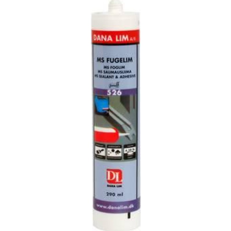 Dana Lim MS 526 fugelim, Sort, 290 ml