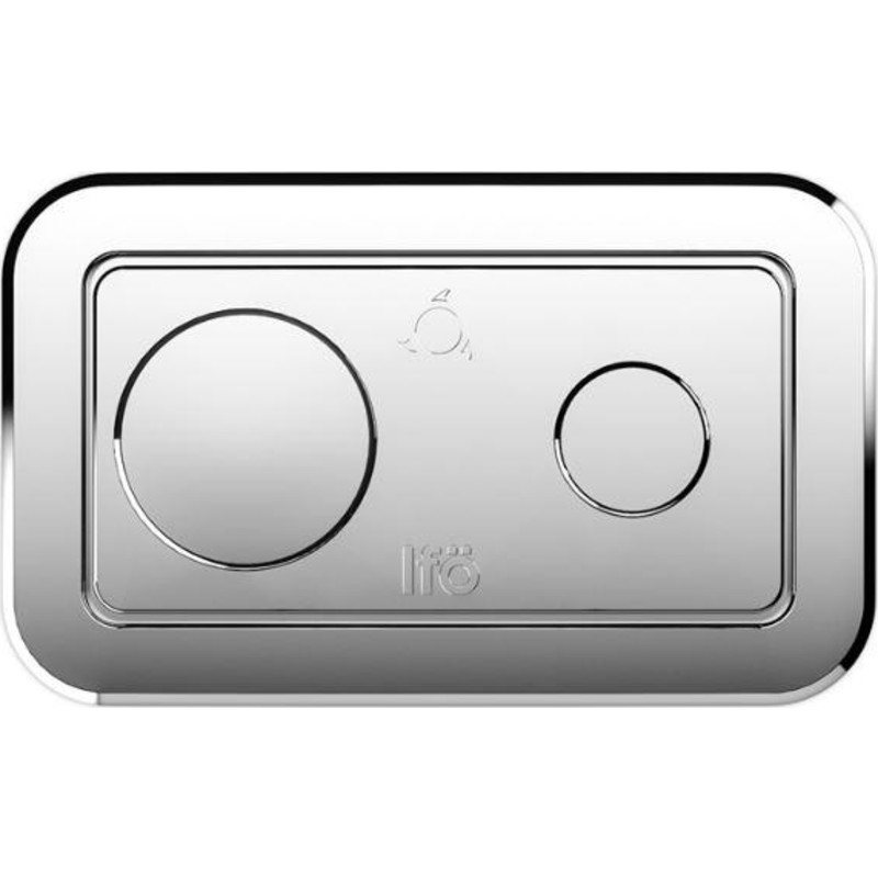 Ifö skylleknap krom t/Spira toilet