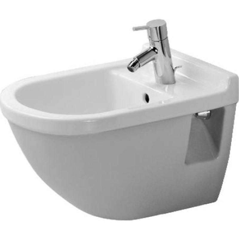 Duravit Starck 3 bidé, vägghängd, rengöringsvänlig, vit