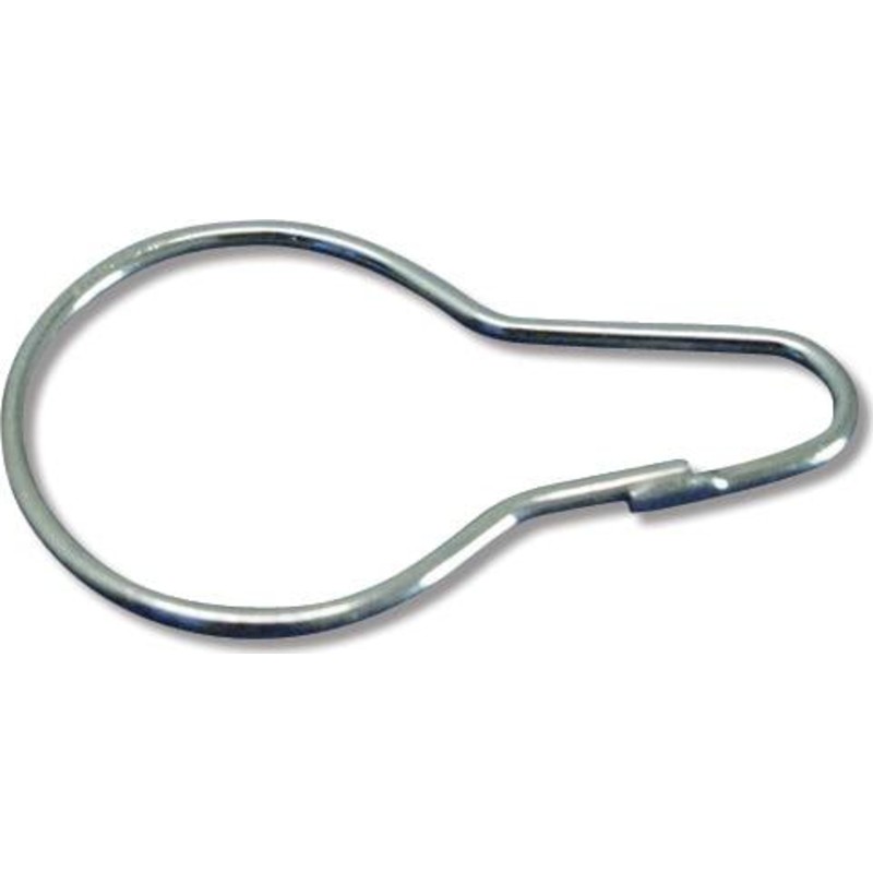 Springring forkrometl 35mm - - (10 stk.)