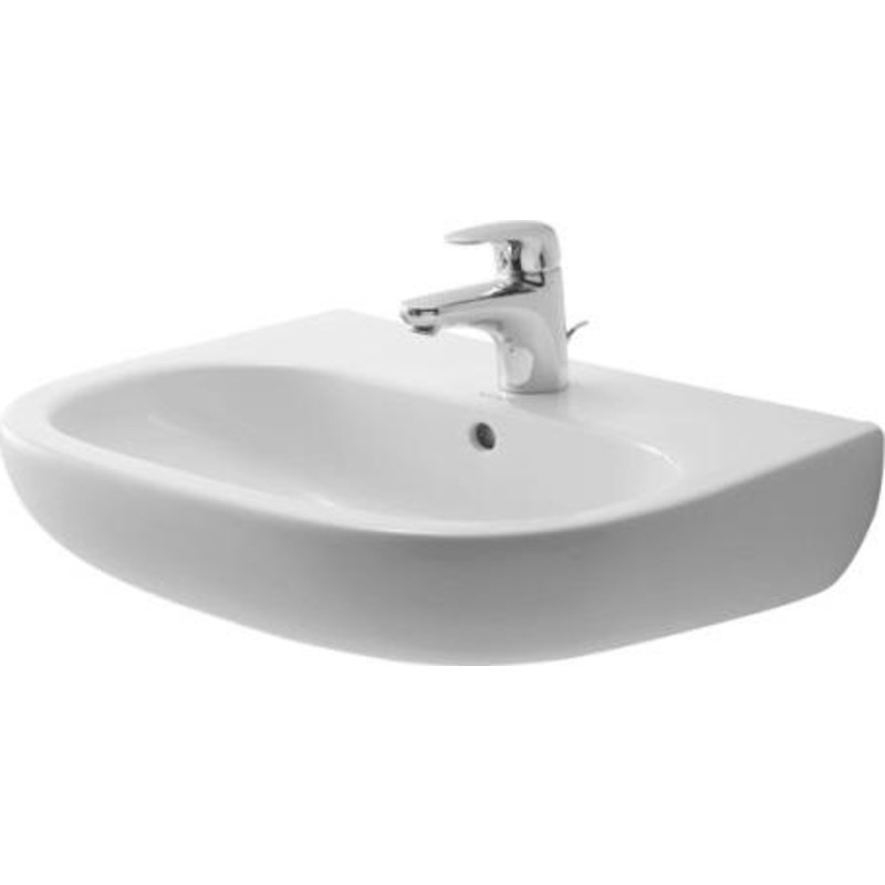 Duravit D-Code tvättställ, 60x46 cm, vit