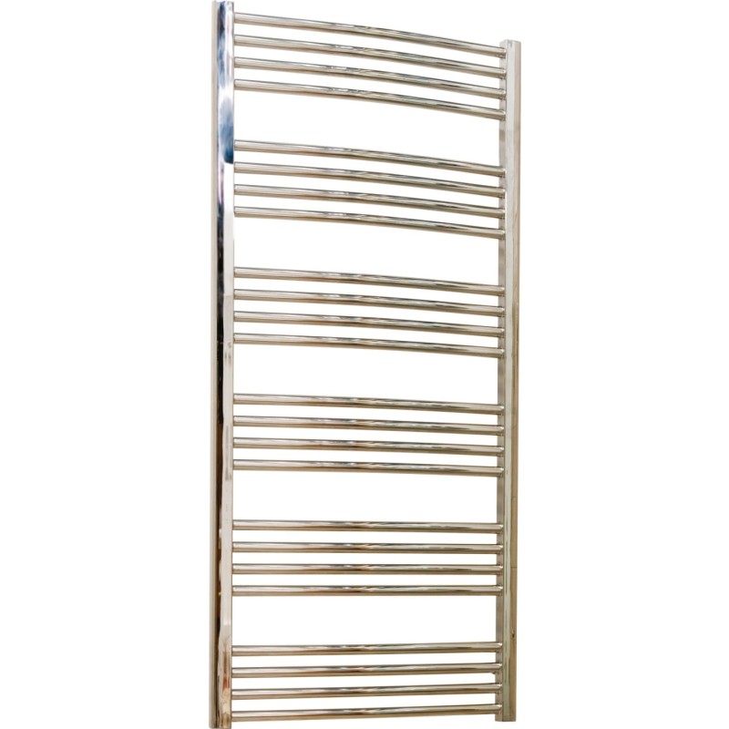 Kriss Round handdukstork, kombi, 60x132 cm, krom