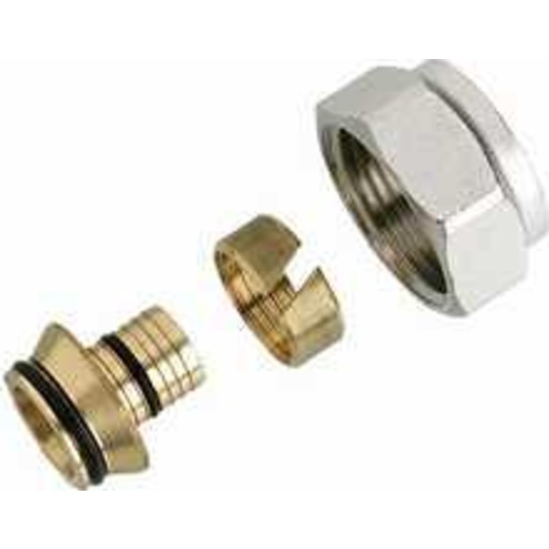 10 stk Danfoss Klemringsfittings Pex 3/4 Ø12-2,0mm 013g4152