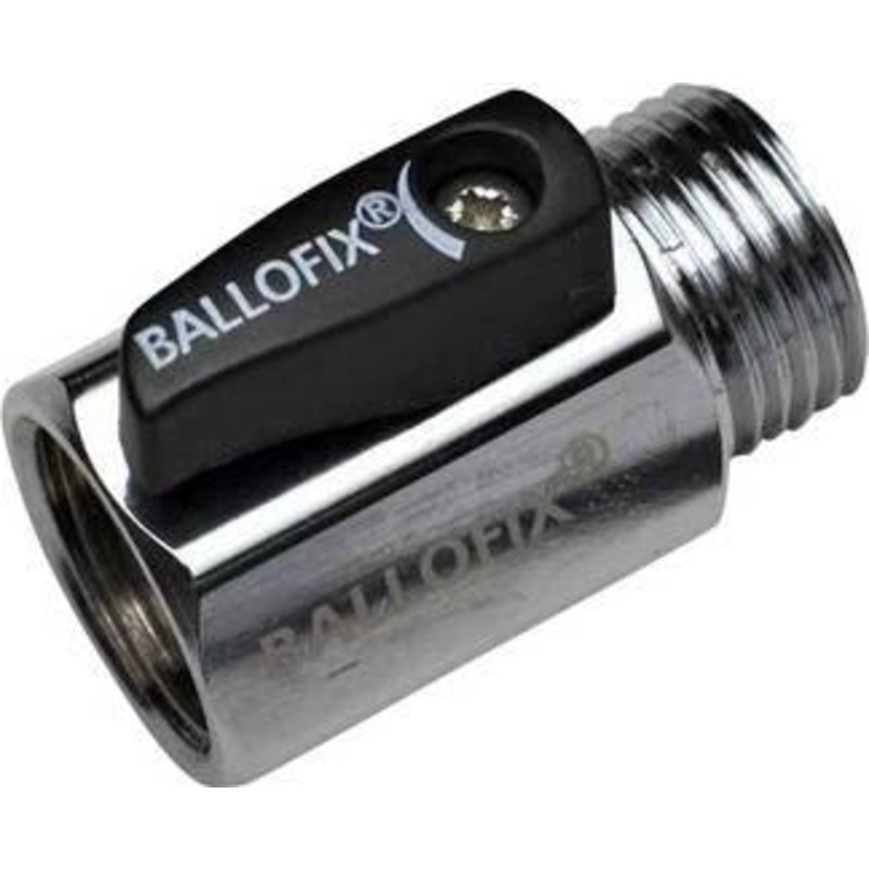 BALLOFIX kuglehane mf/np m. hndtag krom - 1/2"