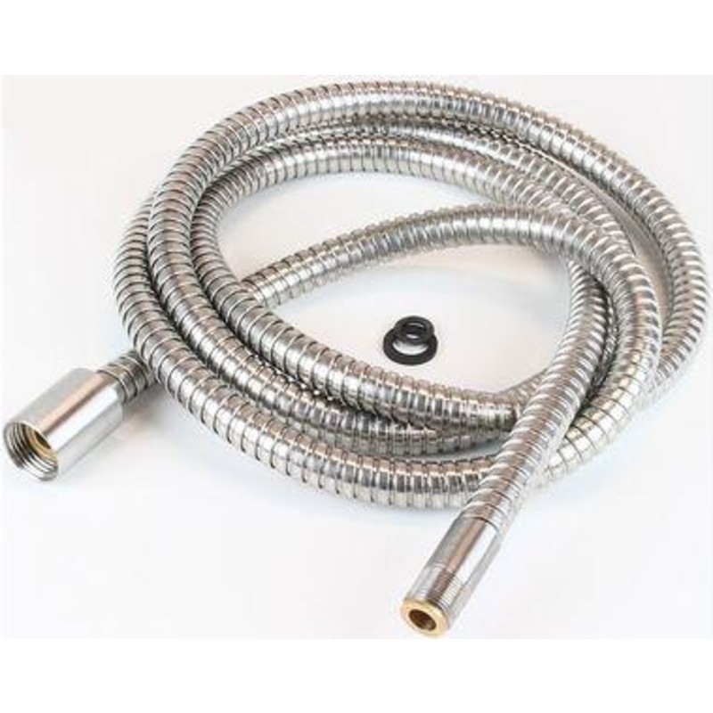 Vola bruserslange 1,5m, krom