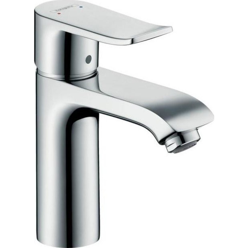 Hansgrohe Metris 100 tvättställsblandare, krom