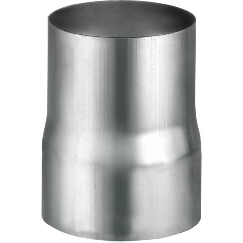 VMZINC overgangsmuffe til svejst rør, ZINC NATUR - 100 mm