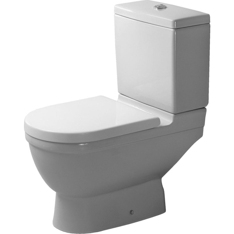 Duravit Starck 3 toalett, reng&ouml;ringsv&auml;nlig, vit