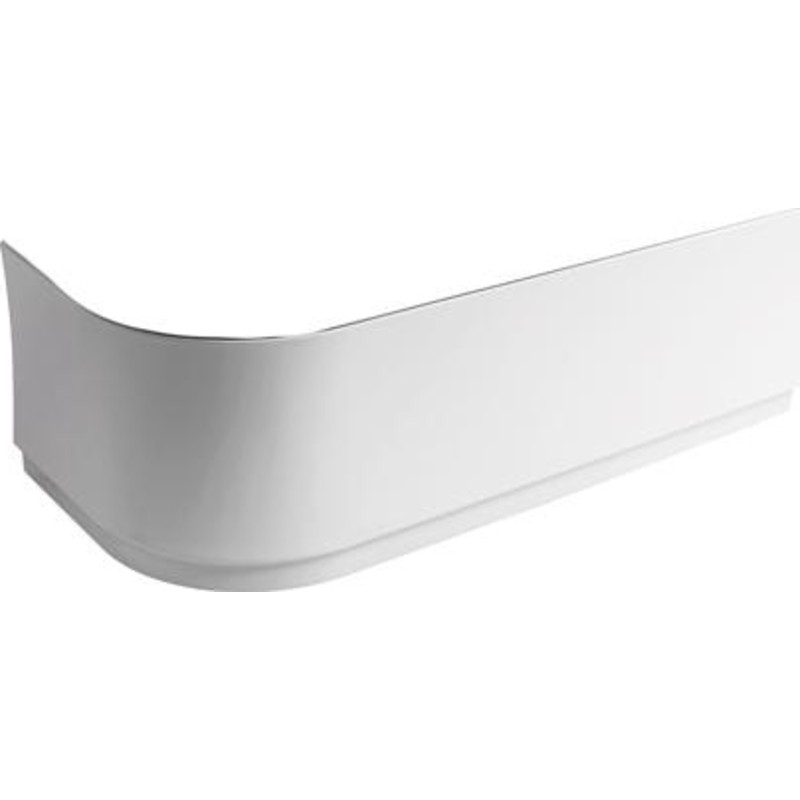 Royal Viva frontpanel, 175x80 cm, højrevendt, hvid