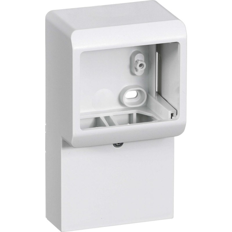 LK OPUS 66, Panelunderlag, 42 mm dyb, 1 modul, hvid - Lauritz Knudsen