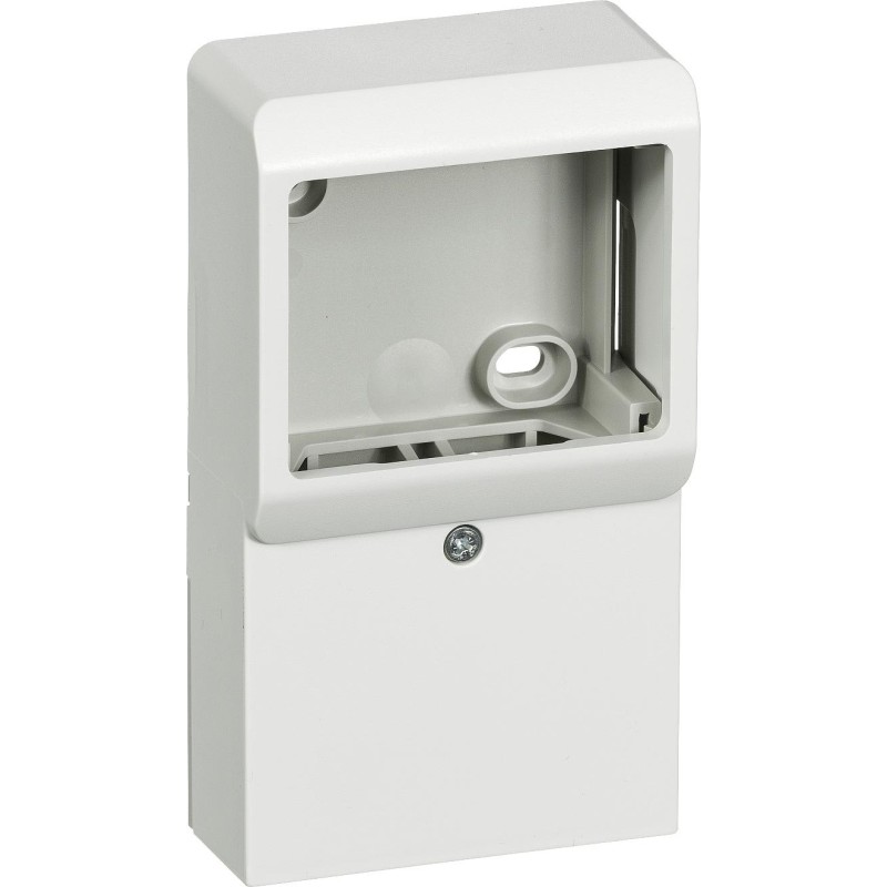 LK OPUS 66, Panelunderlag, 32 mm hjt, 1 modul, hvid - Lauritz Knudsen