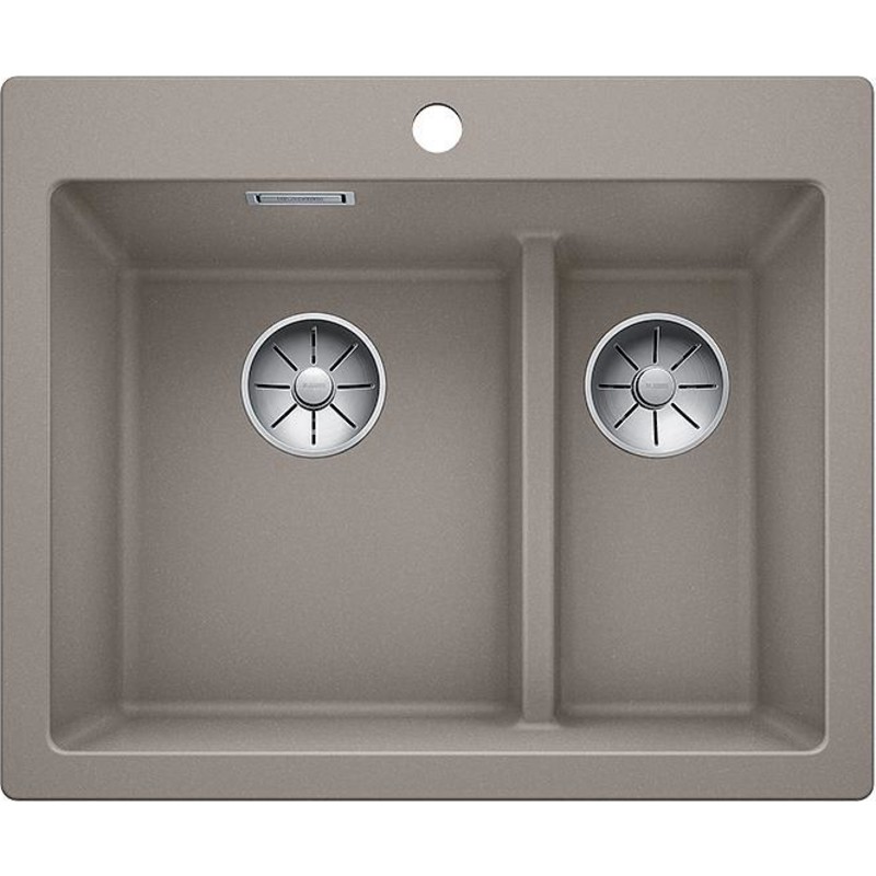 Blanco Pleon 6 Split UXI diskb&auml;nk, 61,5x51 cm, beige