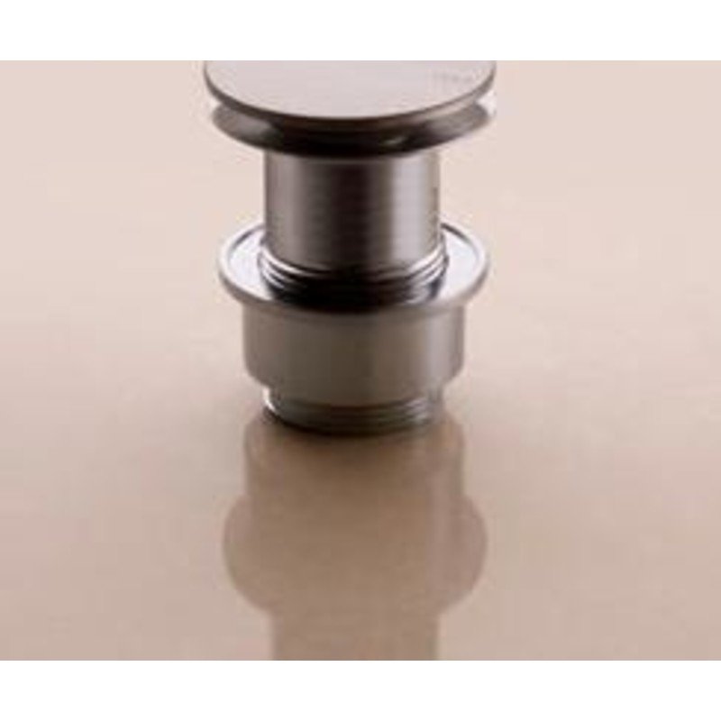 Vola A63 bottenventil, push-open, krom