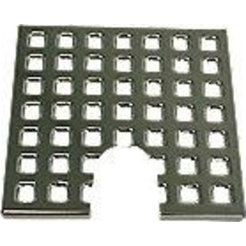 SSI-METALINDUSTI ApS Hf rist 136 x 136 mm med udskæring i kant