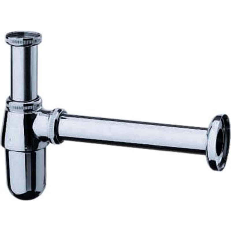 HansGrohe pungvandlås 5/4 med afgangsrør og roset