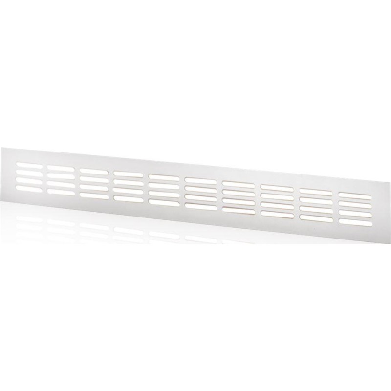 Duka ventilationsgaller, 400x60 mm, vit