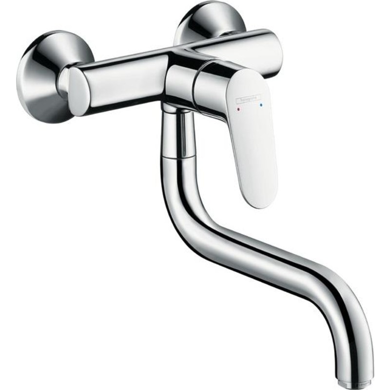 Hansgrohe Focus M41 køkkenarmatur til vægmontering 1jet, krom