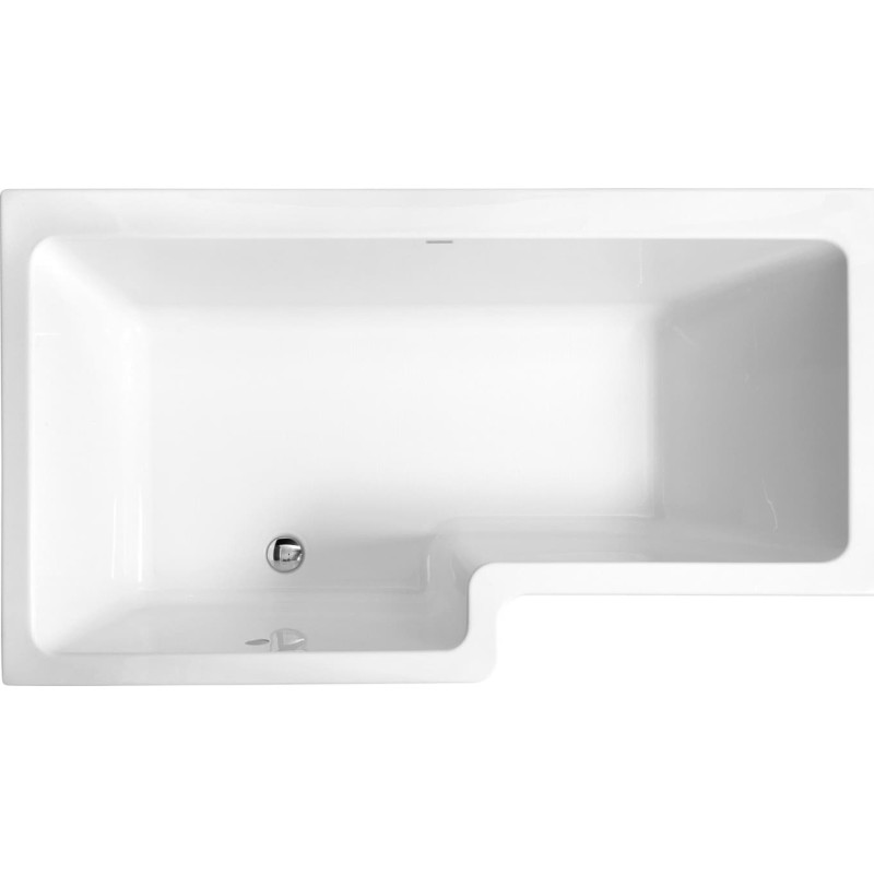 Svedbergs Z150 badkar 150x85 cm, v&auml;nster, vit