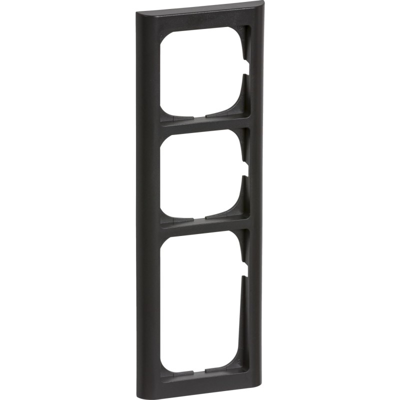 LK Fuga ramme Softline 63, 3,5 modul, koksgrå