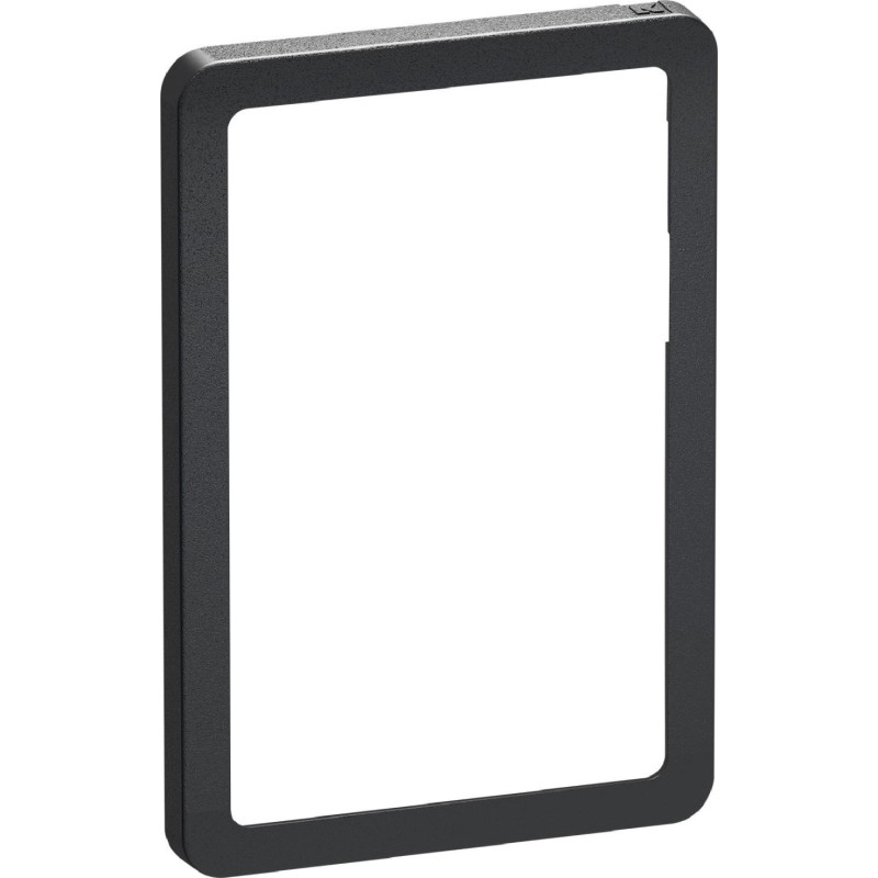 LK FUGA Slim 55 Design ramme 1½ modul, koksgrå
