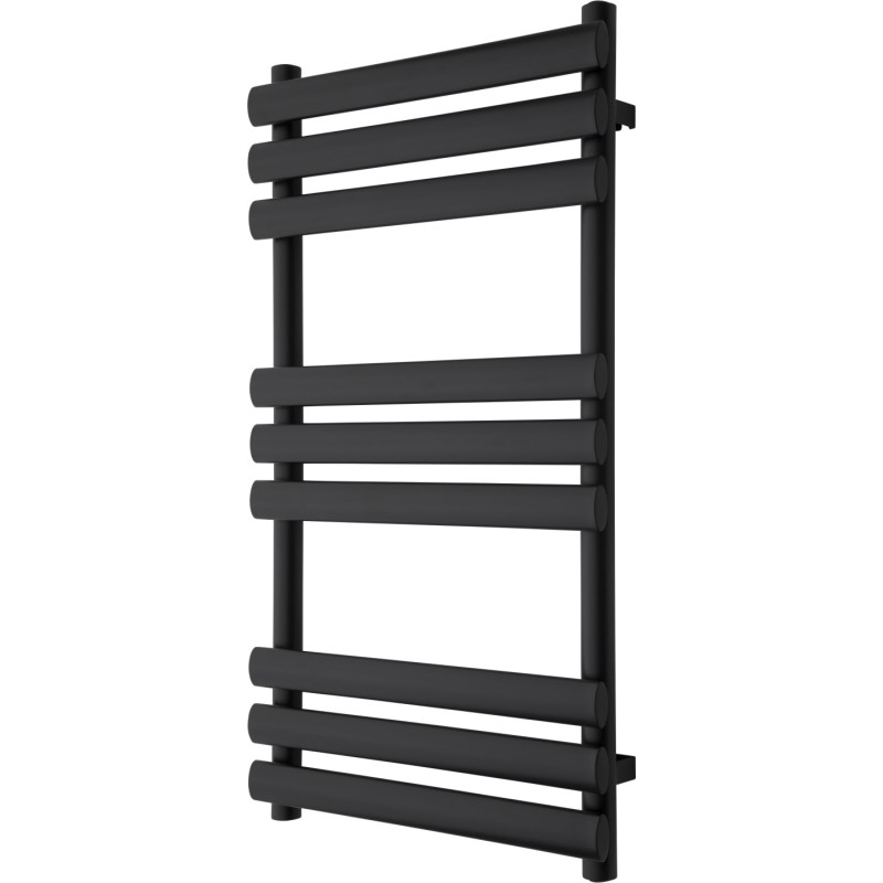 TVS Milo håndklædetørrer, kombi, 52x94 cm, sort