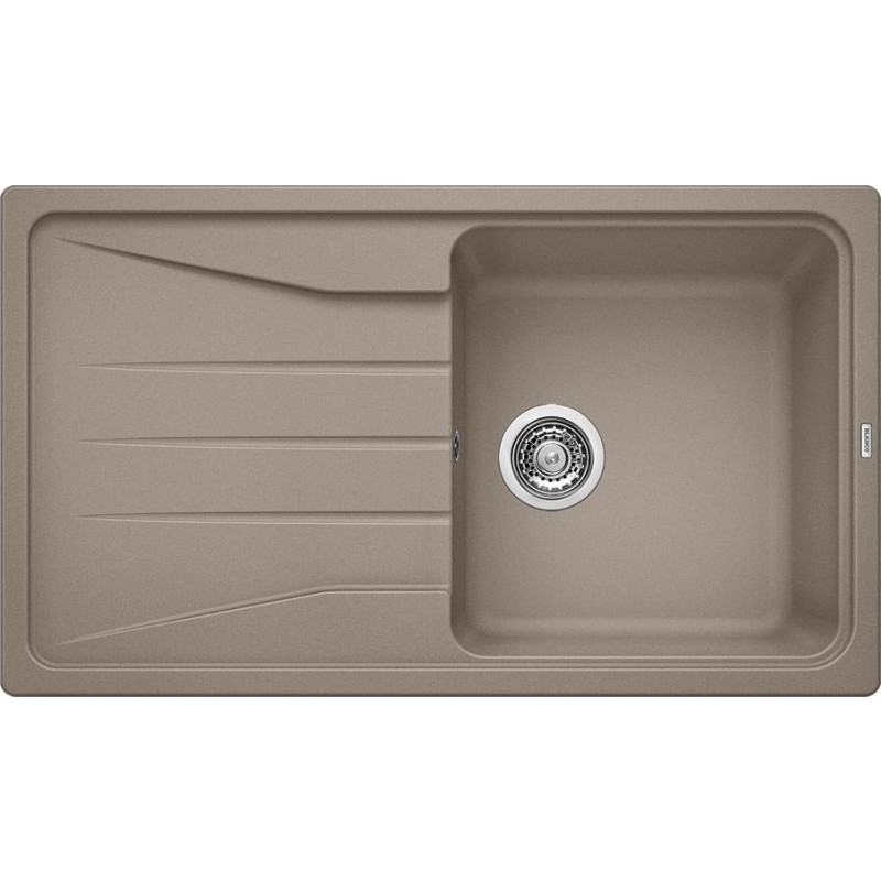 Blanco Sona 5 S UX diskbänk, 86x50 cm, beige