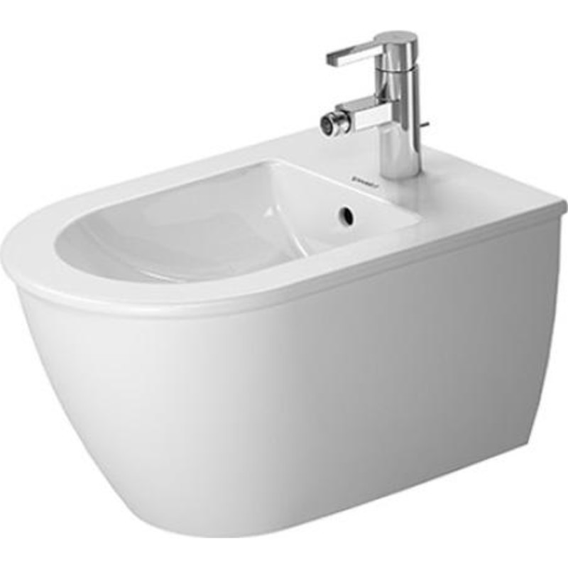 Duravit Darling New bidé, vägghängd, rengöringsvänlig, vit