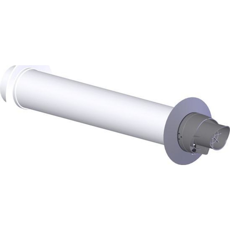 Metalbestos AFTRÆK CONNEXT 80/125 VÆGGENF 800 mm KONC