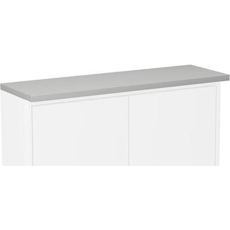 Gustavsberg Graphic topskiva med belysning, 60x20 cm, grå