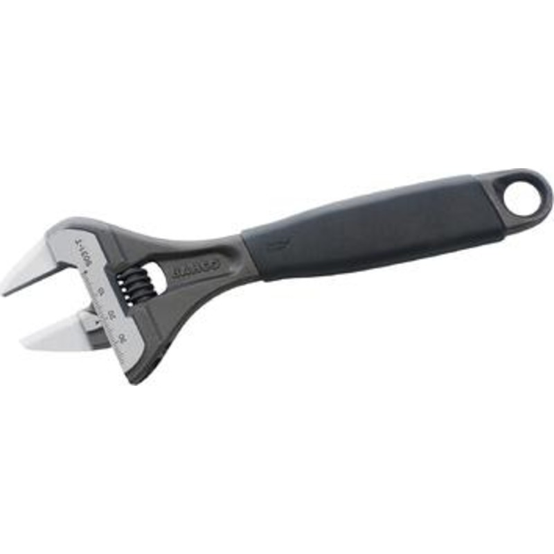 Bahco Ergo 8" svensknøgle (skiftenøgle) m/smalle kæber